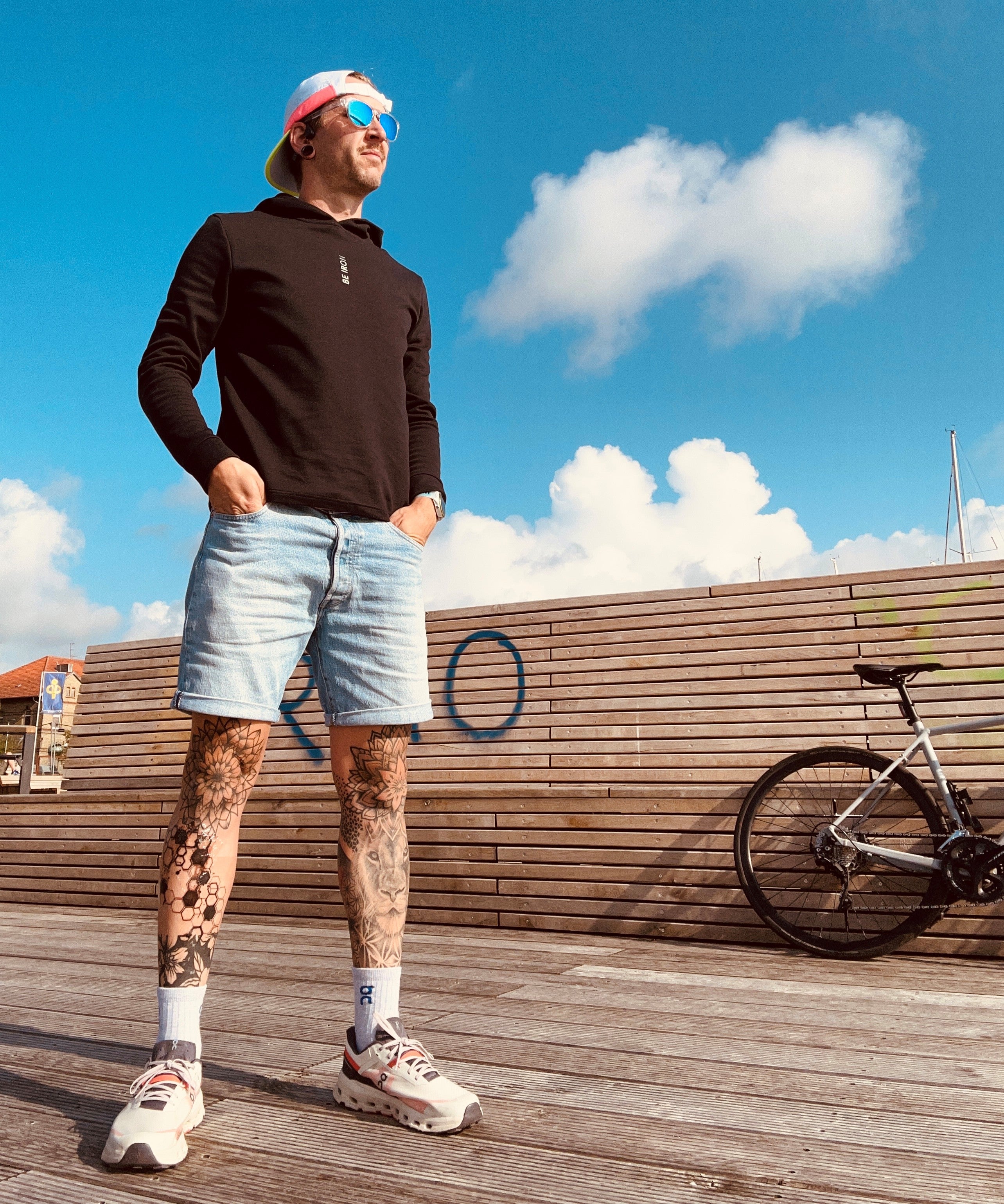 BE IRON Metal Hoodie, Only size S - SAVE 50%