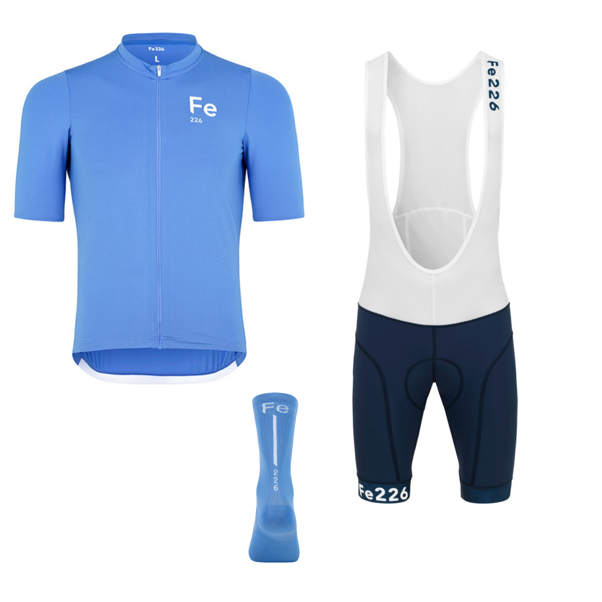 Cycling Gear Ultramarine Blue - Bundle and SAVE 15%