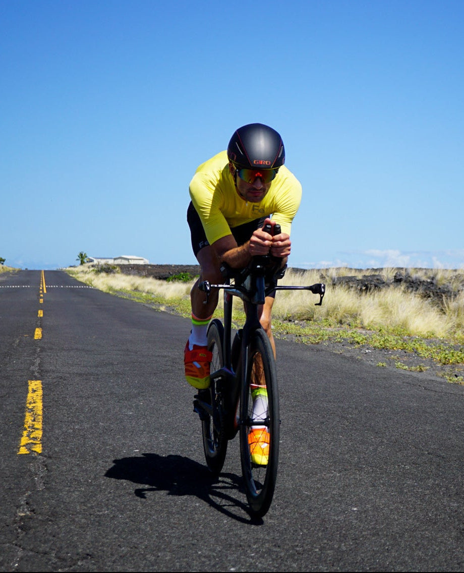 DAS Radtrikot Hi-Vis Yellow, Rennpassform