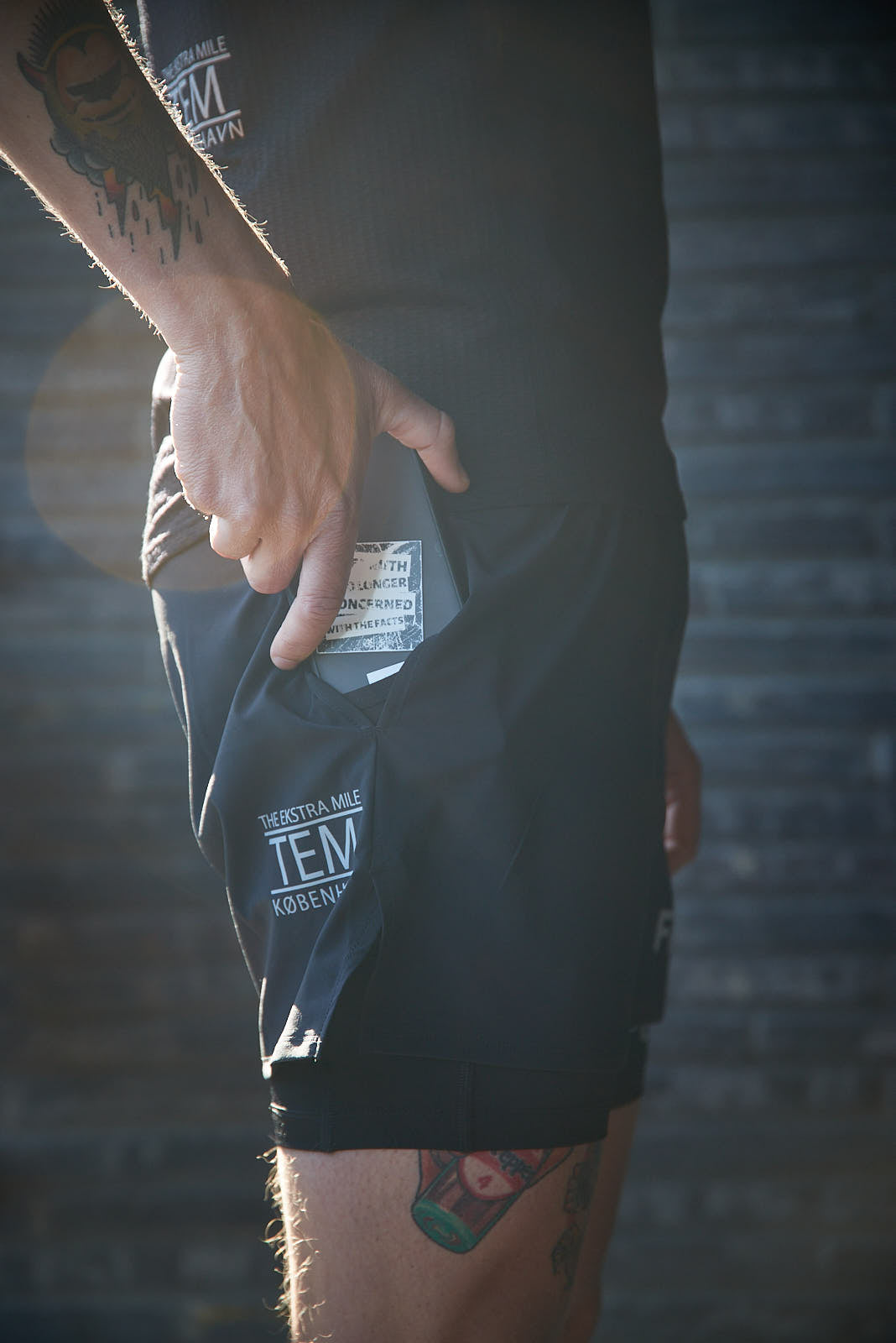 Leichte Laufhose zum Überziehen