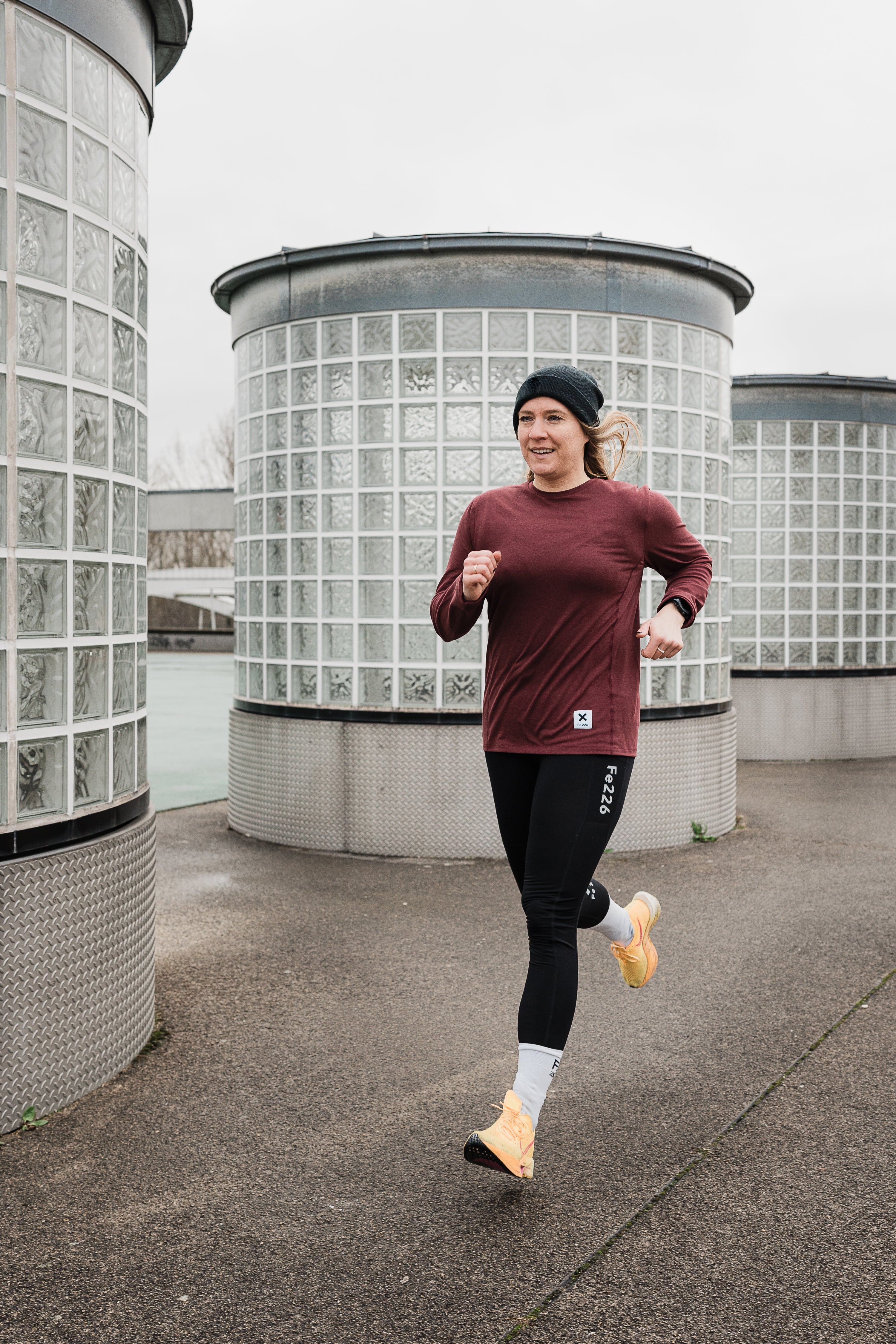 Women Running Shirt Long Sleeves