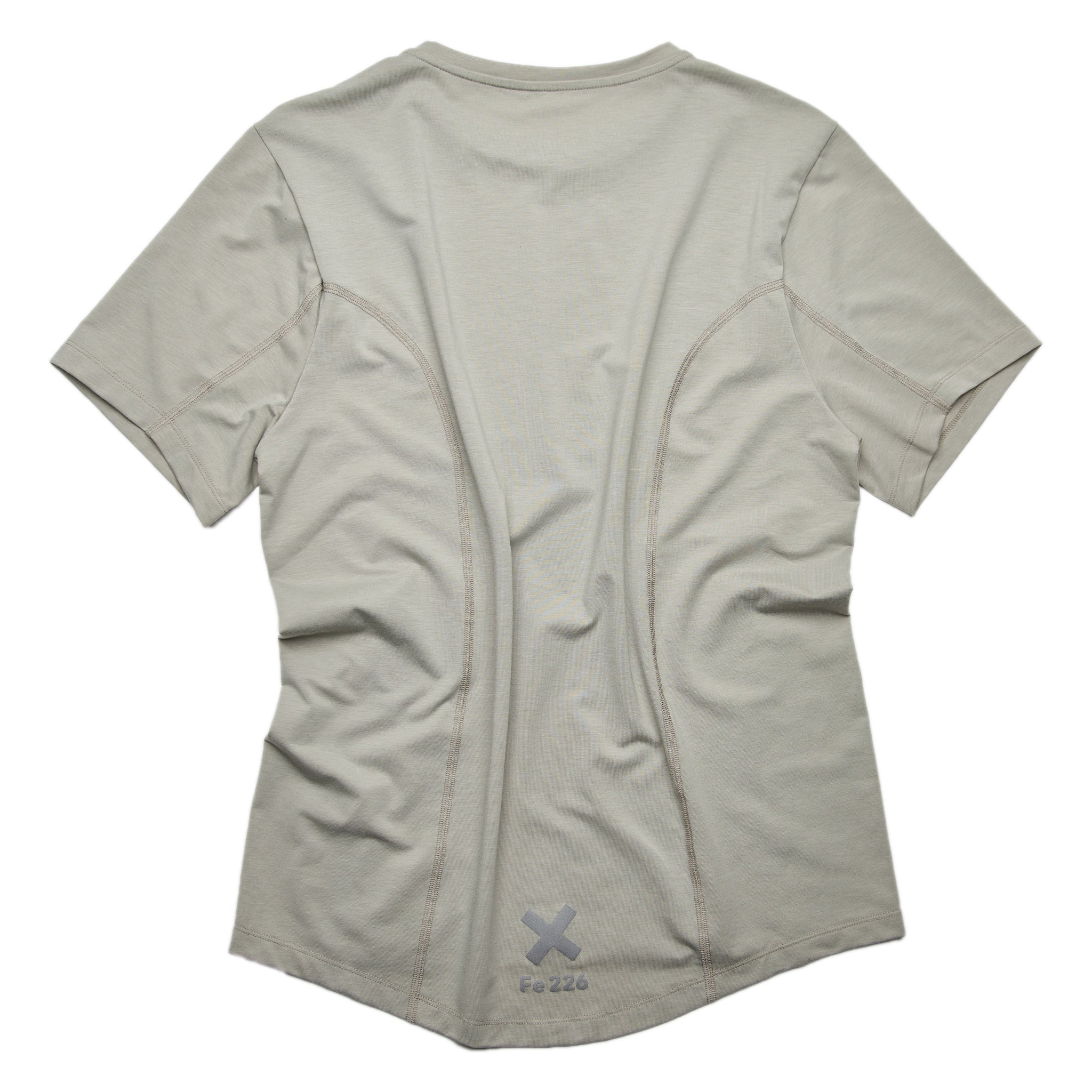 Laufshirt, Nieselgrau - 20% Marathon-Deal