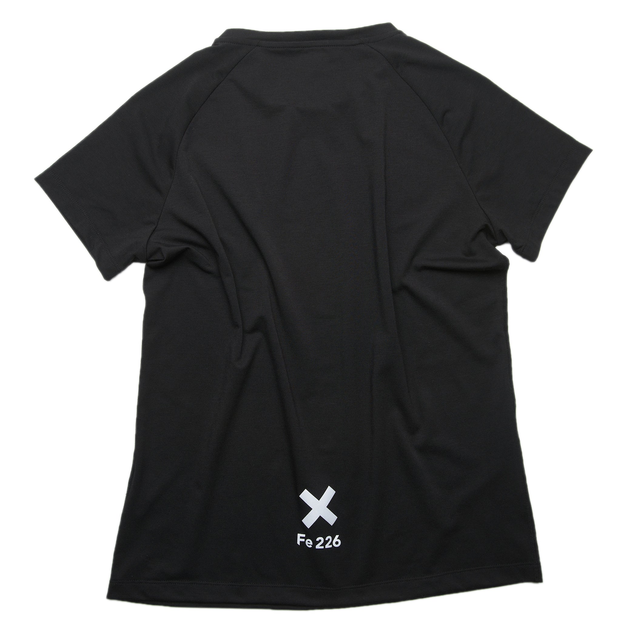 Women Running Shirt, Carbon Black