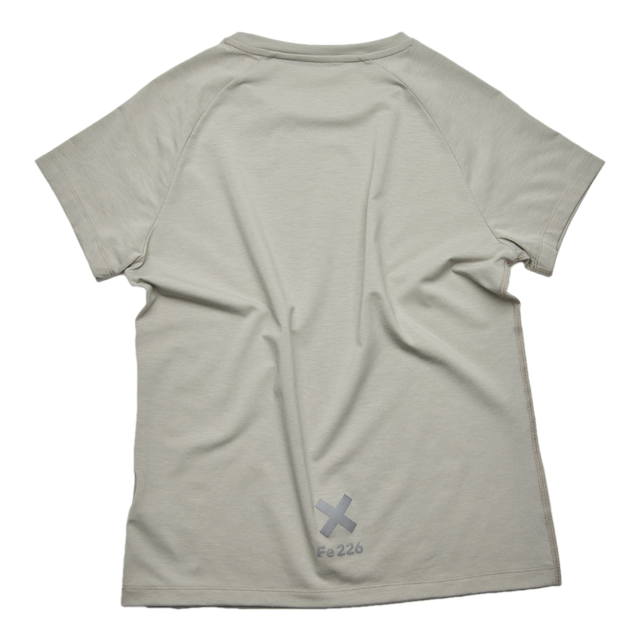 Women Running Shirt, Drizzle Grey