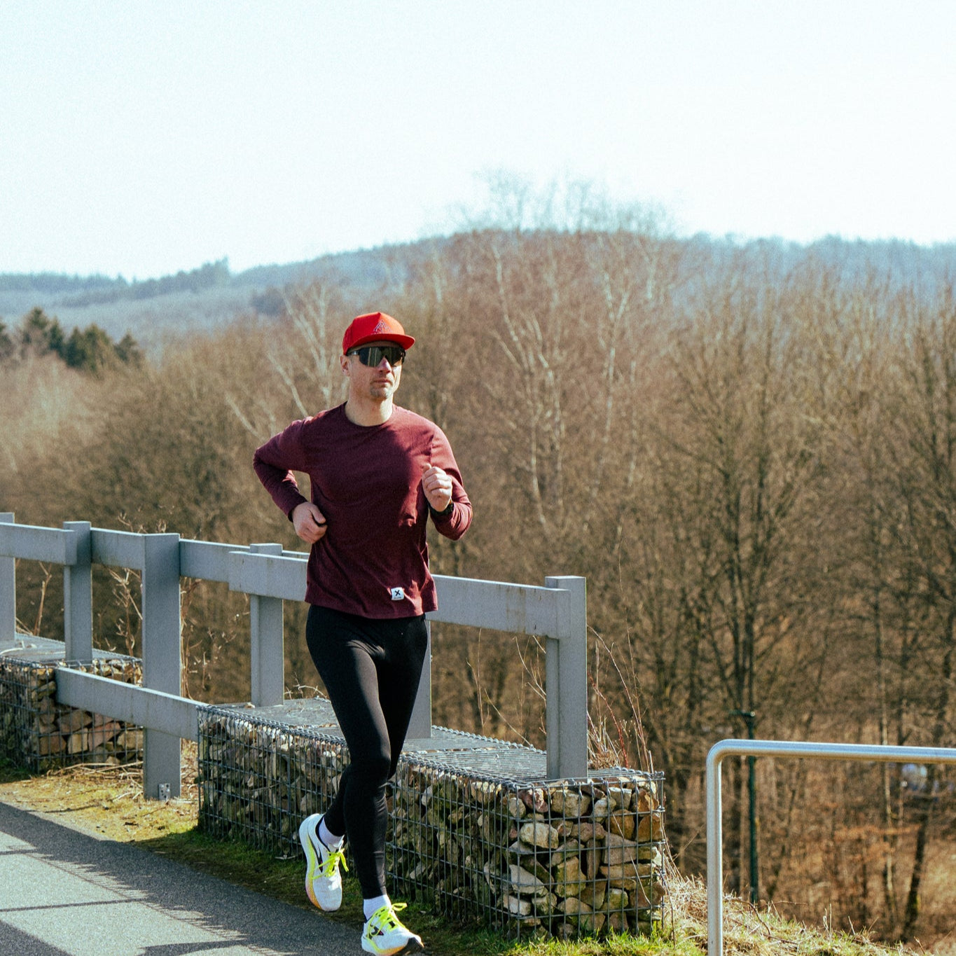 Active Running Set - Shirt LS & Tights