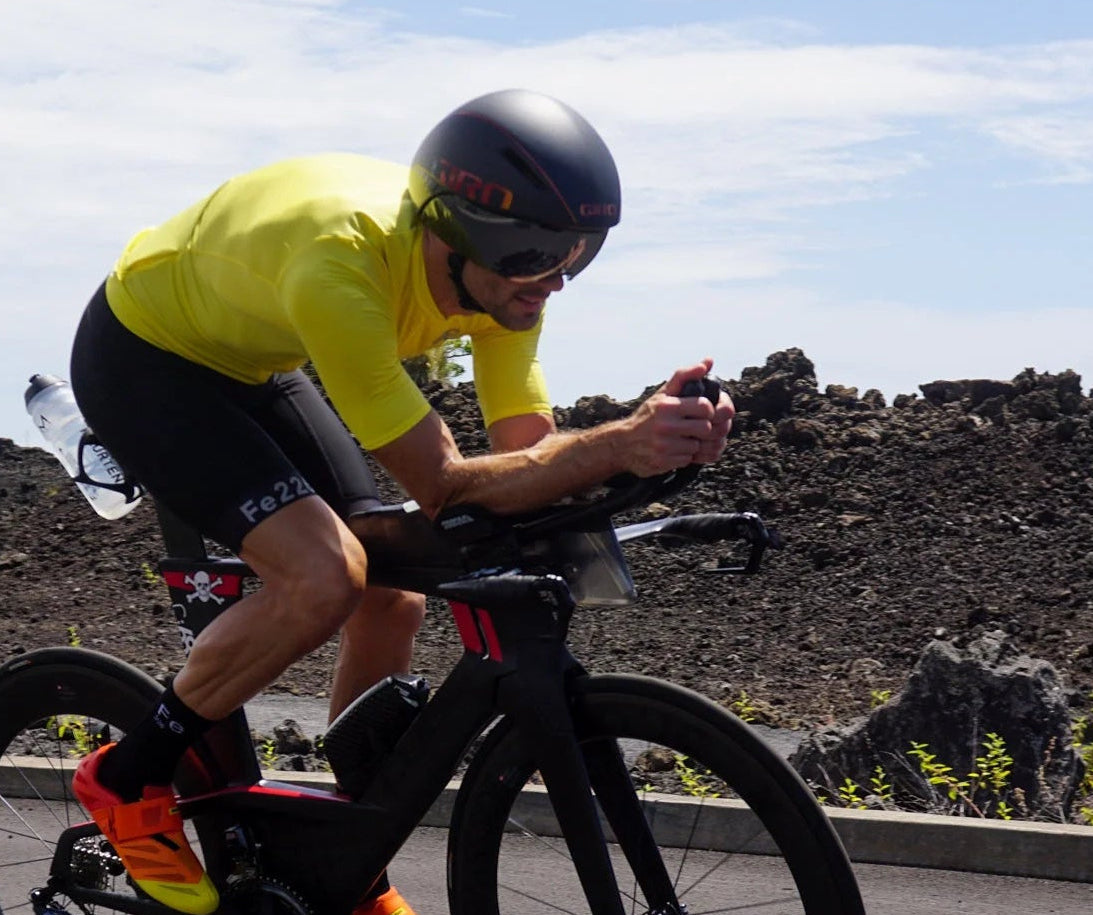 Functional Cycling Set Yellow – Bib Shorts & Cycling Jersey