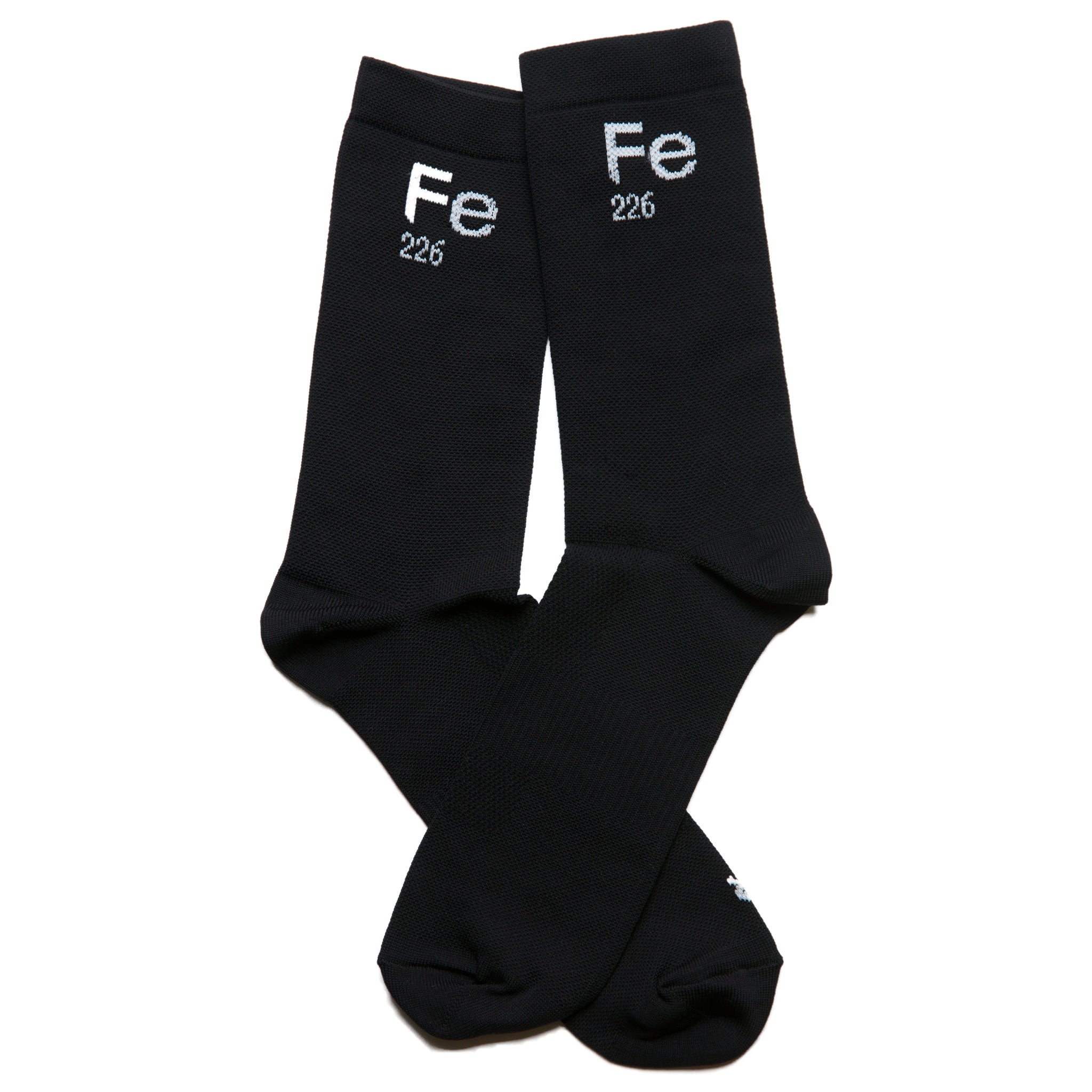 Black Sport Socks Fe226 Running Cycling and Triathlon Socks. Train more, wash less. Sport Socks that don't smell. Odourless socks for marathon, running, Ironman triathlon training and everyday use.