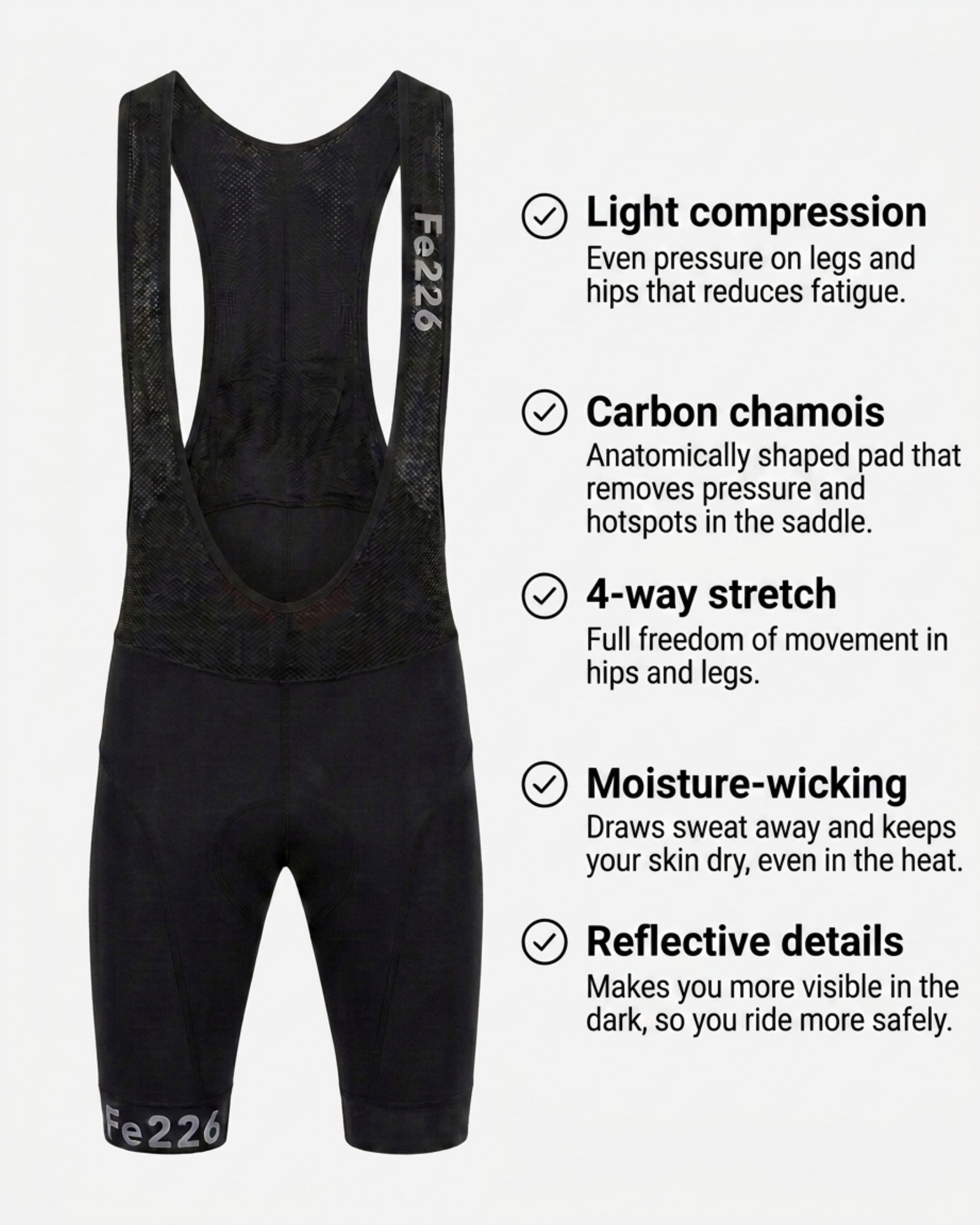 Bib Shorts Black