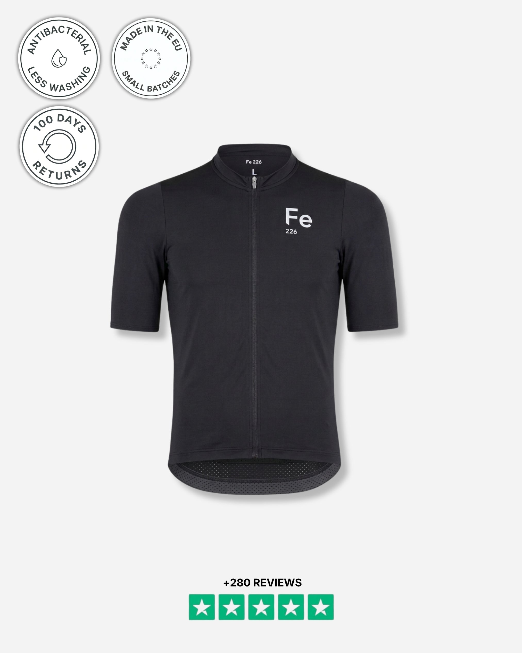 Cycling Jersey Black