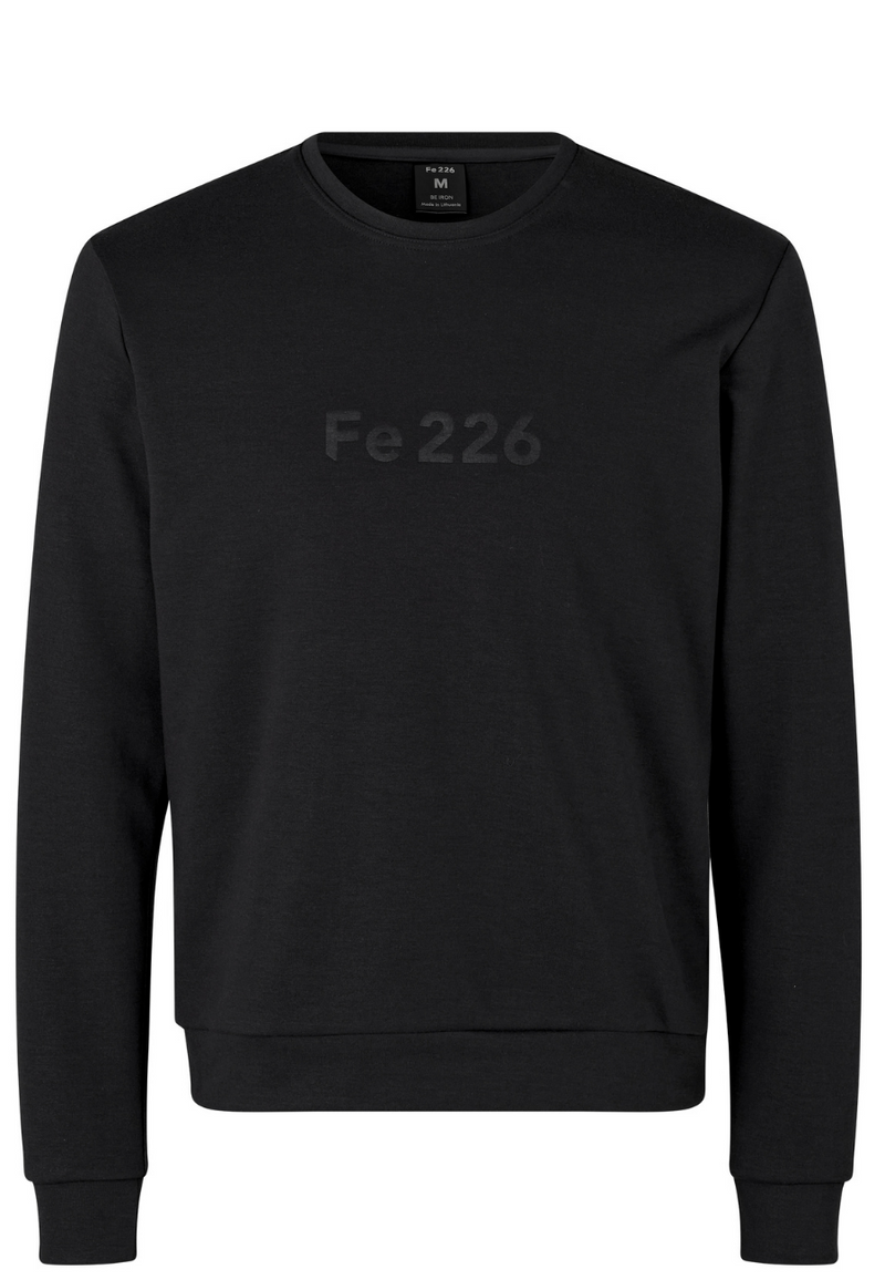 Crewneck Sweatshirt Show your identity as an endurance sport person in a subtle way! The Fe226 Crewneck Sweatshirt is responsibly manufactured in Europe to make you feel good and look fit. The high quality poly-cotton fabric will always stay in shape. The design is slimfit and sportive with a subtle, über-cool embossed logo.