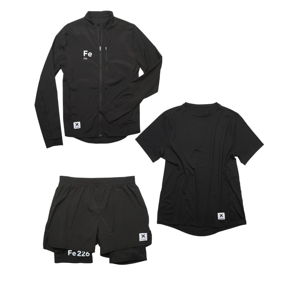 Running Windbreaker & 2-in-1 Shorts & Running Shirt – Bundle und SPARE 20%