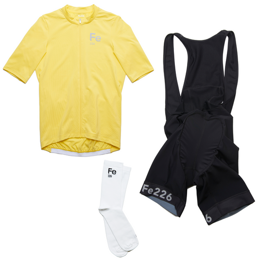 SAVE 15% on Bundle - Fe226 Cycling Bundle - Hi-Vis Yellow