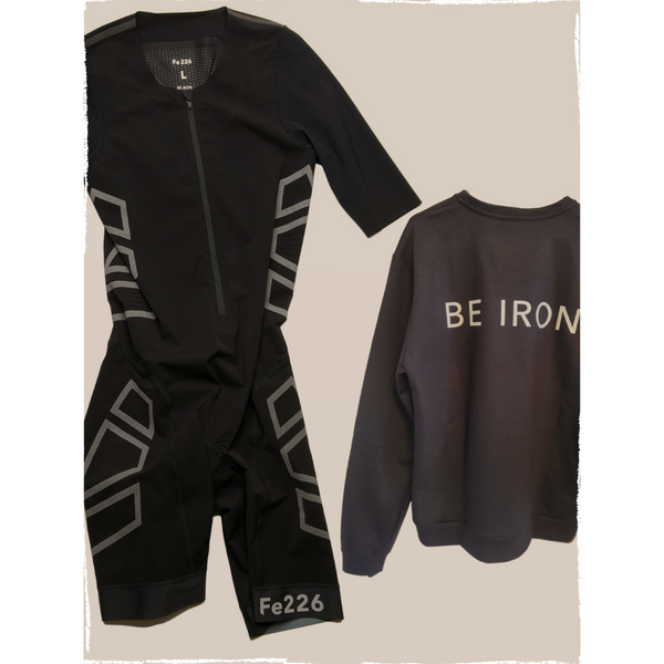 AeroForce Triathlon Suit & BE IRON Crewneck for free