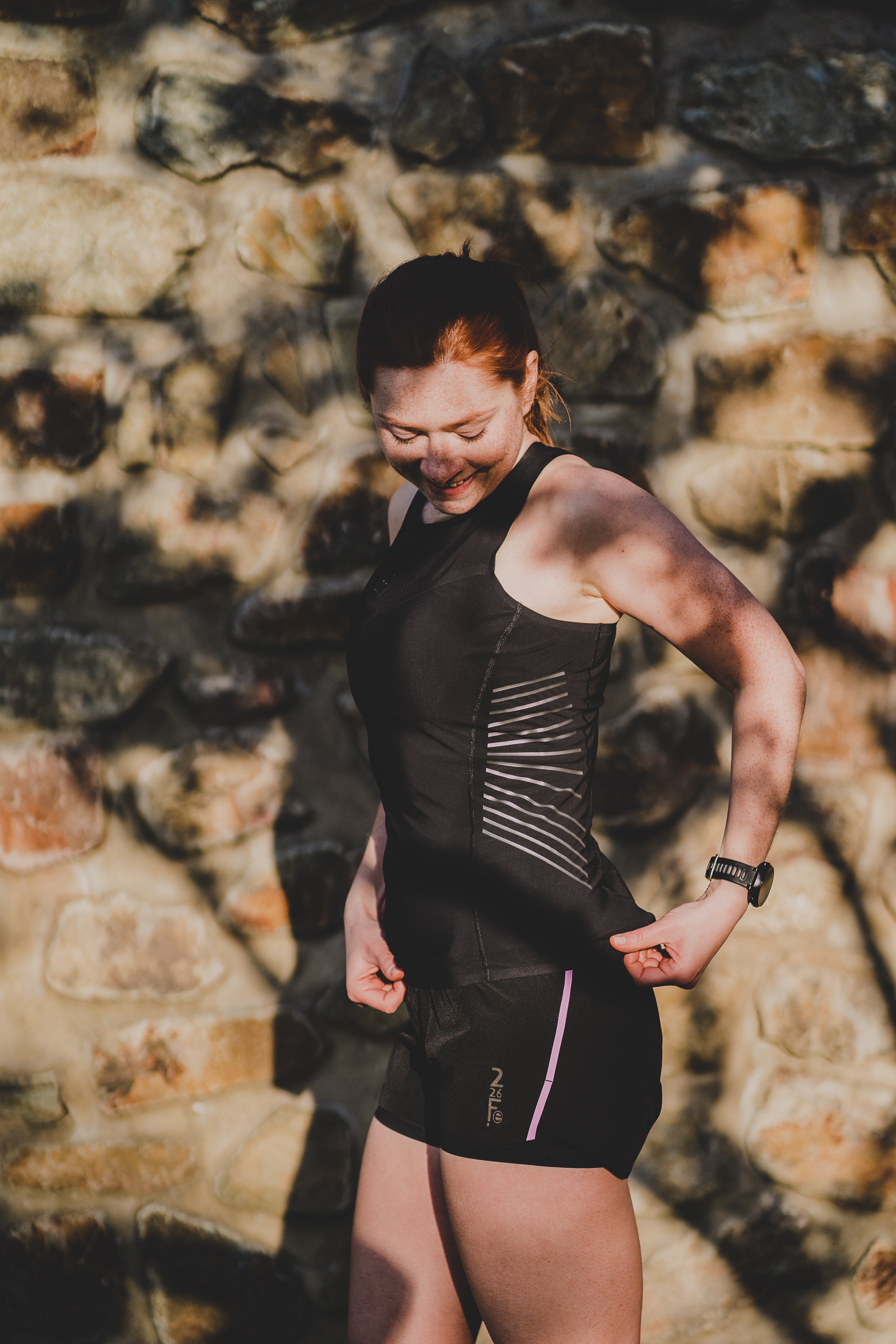 2-in-1 Running Shorts für Frauen