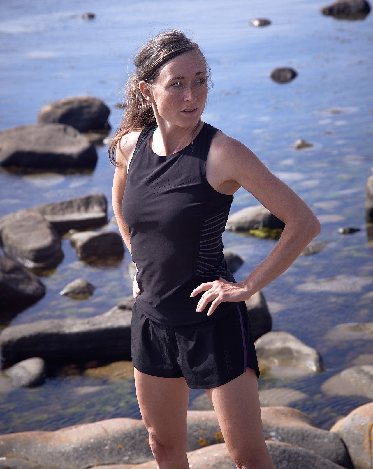 Women Bodyshape Running Singlet