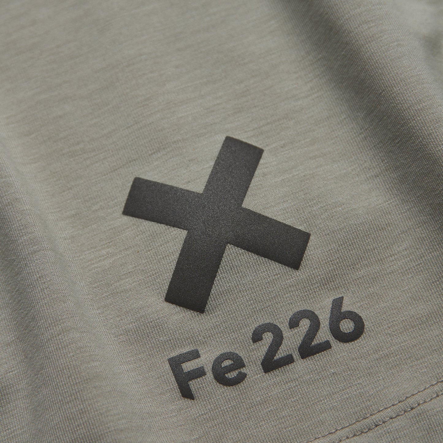 Laufshirt - Drizzle Grey | Fe226 - Antibakteriell und leicht