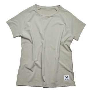 Women Running Shirts, Drizzle Grey