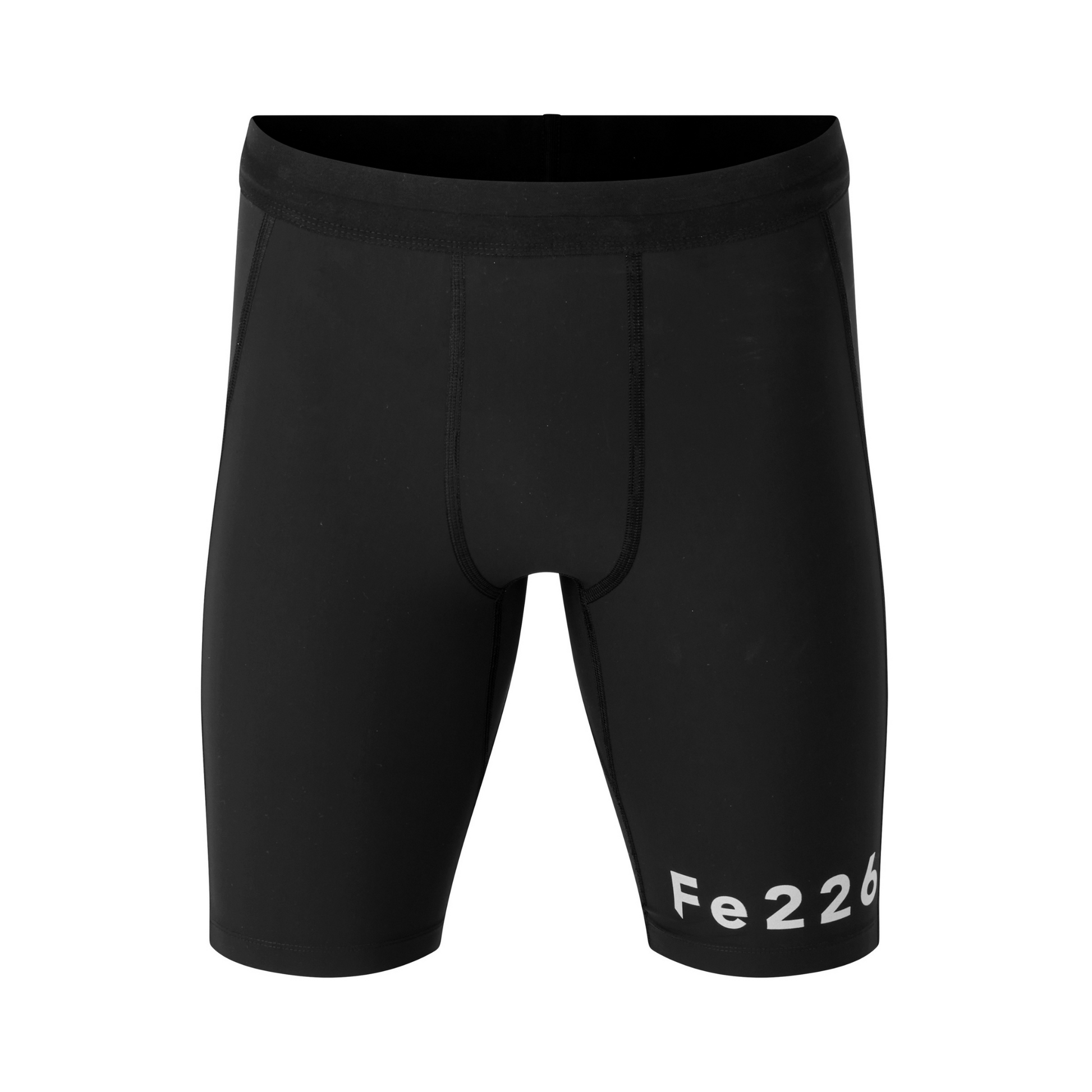 Run better, run faster, less running injuries with the Fe226 Muscle Activator Running Short Tight. For running and triathlon training and racing marathon, half marathon 10k, 5k.