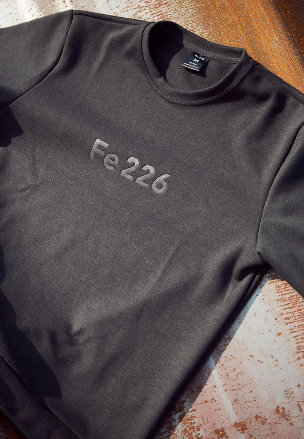 "Elevate your sporty identity with the Fe226 Crewneck Sweatshirt – responsibly crafted in Europe for a feel-good, fit look. The high-quality poly-cotton fabric retains its shape, and the slimfit, sporty design features a subtle embossed logo for an über-cool touch."