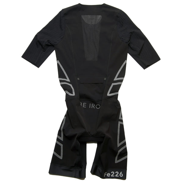 Fe226 The AeroForce Triathlon Suit. Our best High-end tri suit to be super aero dynamic and fast during your triathlon race, sprint distance, short triathlon, Ironman 70.3 half distance, Ironman Lang Distance Triathlon, time trial or bike race