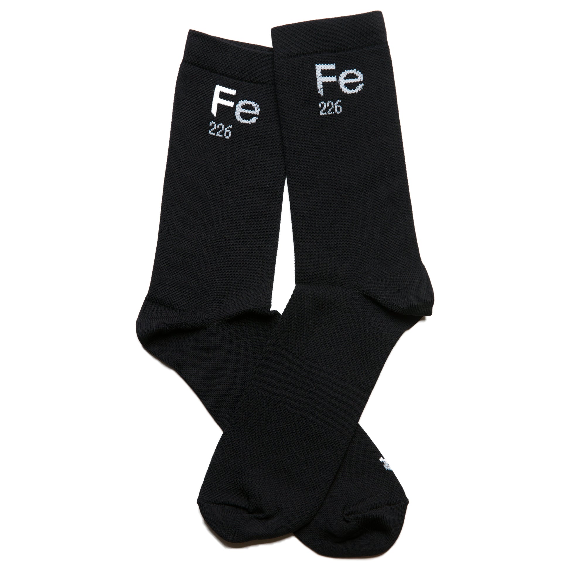 Black Sport Socks Fe226 Running Cycling and Triathlon Socks. Train more, wash less. Sport Socks that don't smell. Odourless socks for marathon, running, Ironman triathlon training and everyday use. 